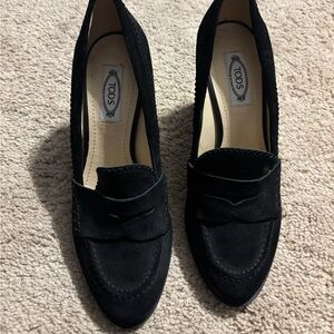 Tod's Classic Black Women's Loafers